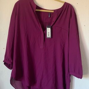 Women's Purple Blouse